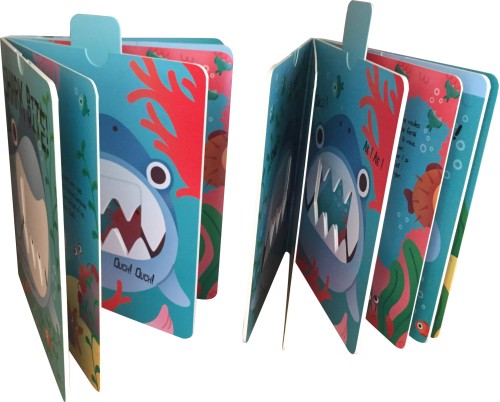 Board Book with push and pull