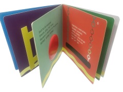 Board Book with different finishing