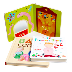 board book with window cuting