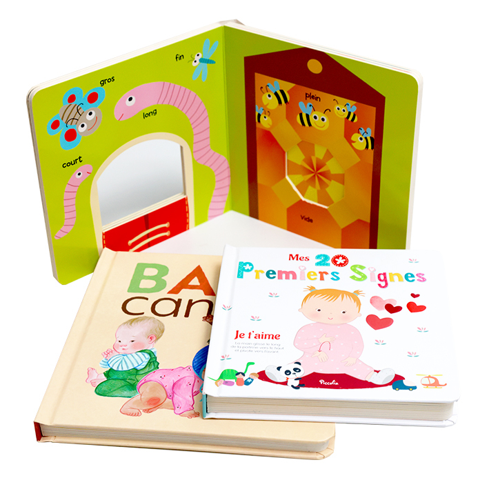 board book with window cuting