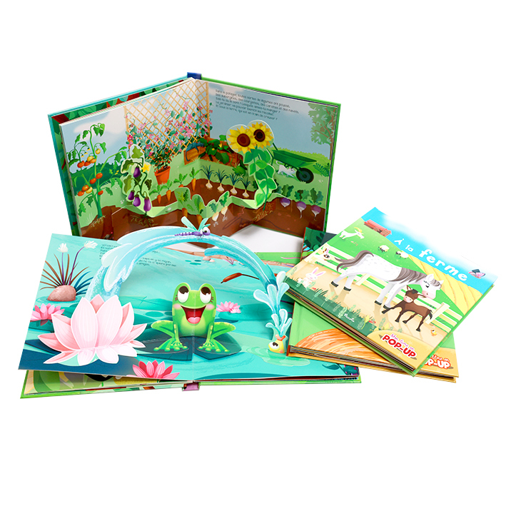 board book with pop-up