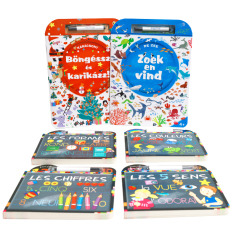 book with wipe and clean pen