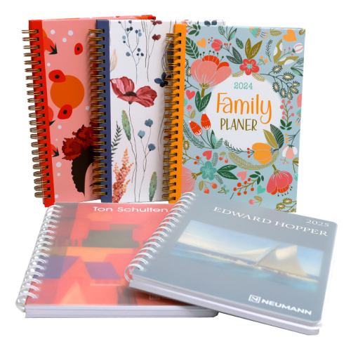 wire-o books with customized cover finishing
