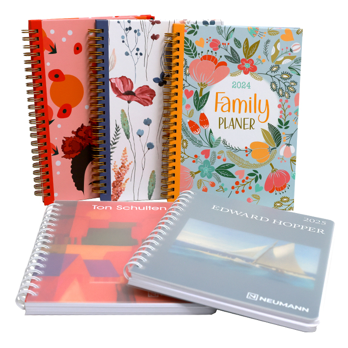 wire-o books with customized cover finishing