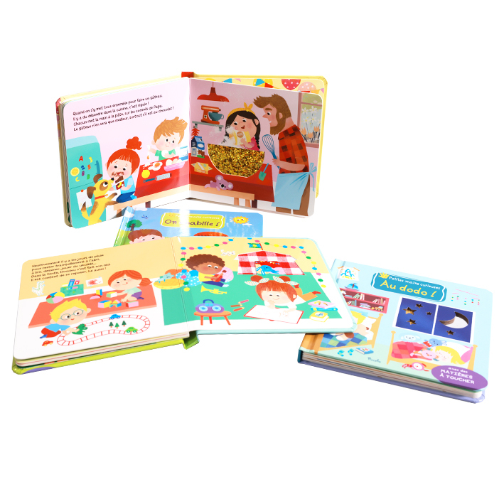 board book with touch and feel