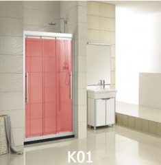 Removable self-adhesive explosion-proof glass film