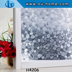 PVC Privacy Film 3D Static Window Film Decorative Glass Film