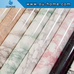 Self-Adhesive Marble design Plastic Lamination Film for Decoration