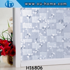 Privacy Static Film NO Glue Glass Film Home Privacy Glass Window Film