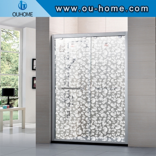 Self Adhesive Glass Film Clear Explosion-proof Safety Film For Bathroom/shower Room