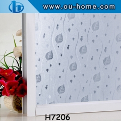 Window Film No Glue Frosted Privacy Static Cling Sticker