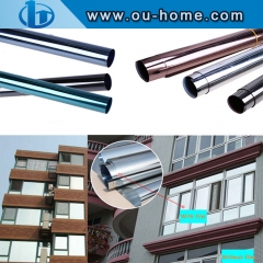 Heat Reflective Window Film Solar UV Solar Control Privacy Mirror Window Film