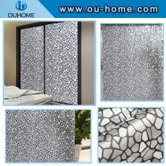BT832 Self-adhesive frosted pvc decorative glass film