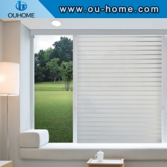 BT802 Office stripe decoration privacy window film