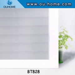 BT828 Office glass privacy PVC self-adhesive frost film