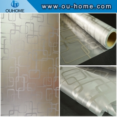 BT807 Privacy glass self adhesive decorative window film