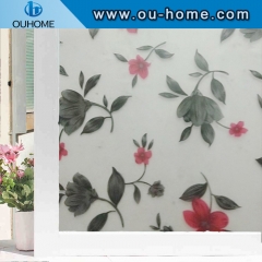 BT890B Stained self-adhesive decorative frosted glass window film