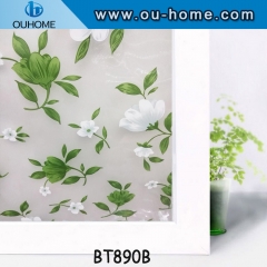 BT890B Stained self-adhesive decorative frosted glass window film