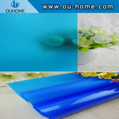 BT908 Blue flash point transparent glass decorative window film