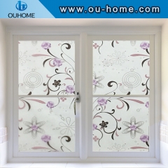 BT8018B Privacy window clings for home decorative frosted window cling film