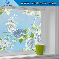BT8011B Frosted Film Stained Glass Printing Adhesive Sticker Smart Window Film Stained Glass Window Film
