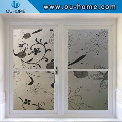 BT8018 Eco-friendly self adhesive glass pvc film tinting frosted film