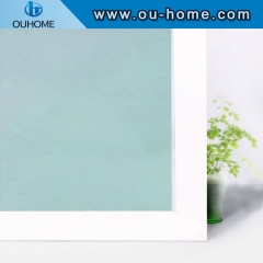 BT107 PVC Non-pollution Glass Film Tinting Frosted Decorative Privacy Window Film