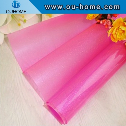 BT912 Translucent Pink Building Decorative Colored Window Tint Glass film