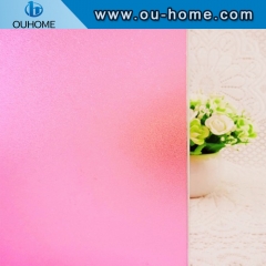 BT912 Translucent Pink Building Decorative Colored Window Tint Glass film