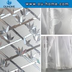 BT6201 PVC bamboo sparkling glass window film