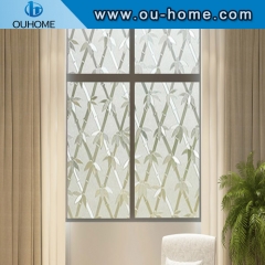 H6201 3D Window Film Static Decorative Sticker Non-Adhesive Heat Control Anti UV glass Window film