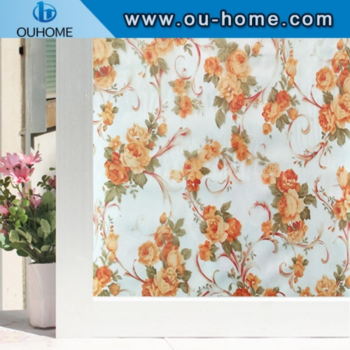 H22044 Colored cellophane decorative printing static film