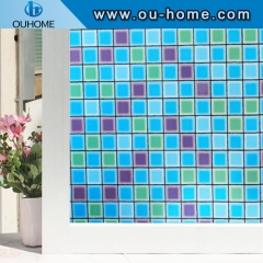 H2228 PVC static cling decorative window film