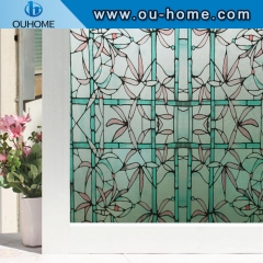 H2213 PVC stained glass static cling window film