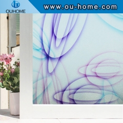 H22033 Static Cling Self adhesive anti-uv Privacy Glass Stickers