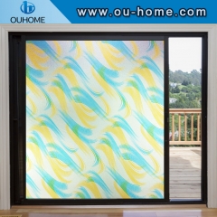 H2240 Decorative PVC No Glue Static Window Film Glass Stickers