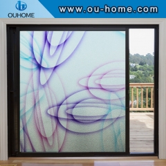 H22033 Static Cling Self adhesive anti-uv Privacy Glass Stickers