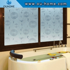 H16006 3D Window Film Static Decorative Glass Film Non-Adhesive Heat Control Anti UV