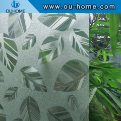 H16306 Glue-free opaque privacy decorative static window film