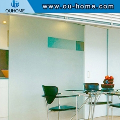 H058 Frosted Glass Sticker Window Film,Static No Glue Cling DIY Decorative Film