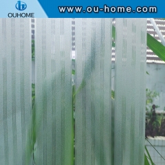 H10406 PVC transluence glass static cling window film