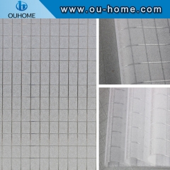 H056 Self-Adhesive static cling glass film,opaque home decor window film