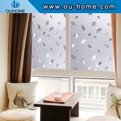 H086 Blackout electrostatic window film, static close to the window to block the glass film