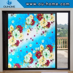 H48078 Window film glass sticker electrostatic preservation dyeing decorative film