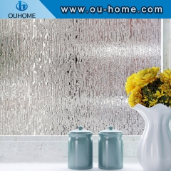 H077 Non-Glue Privacy Decorative Window Film Static Cling Self-adhesive Opaque Glass Sticker