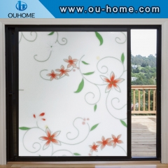 H825 3D dyed decorative glass static window film
