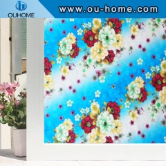 H48078 Window film glass sticker electrostatic preservation dyeing decorative film