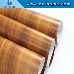 Custom PVC Wood Grain Decorative Film For Furniture