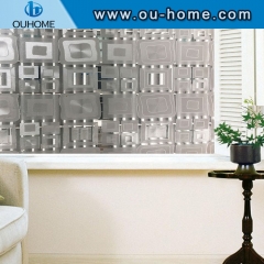 H14706 Frosted Glass Window Film,Static Cling Easy Installation Decorative Film
