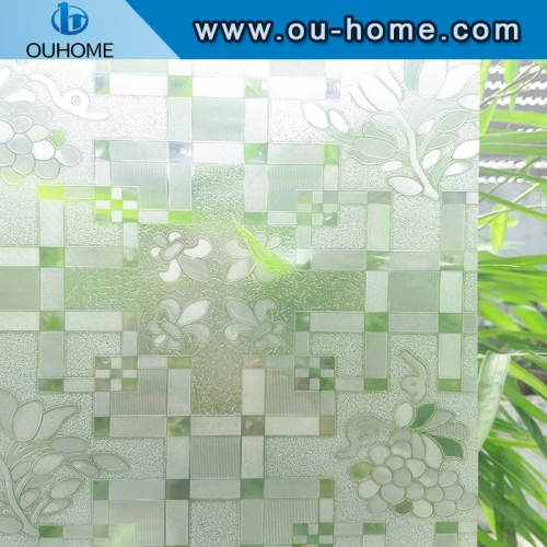 H14906 Electrostatic frosted window film UV protection window sticker